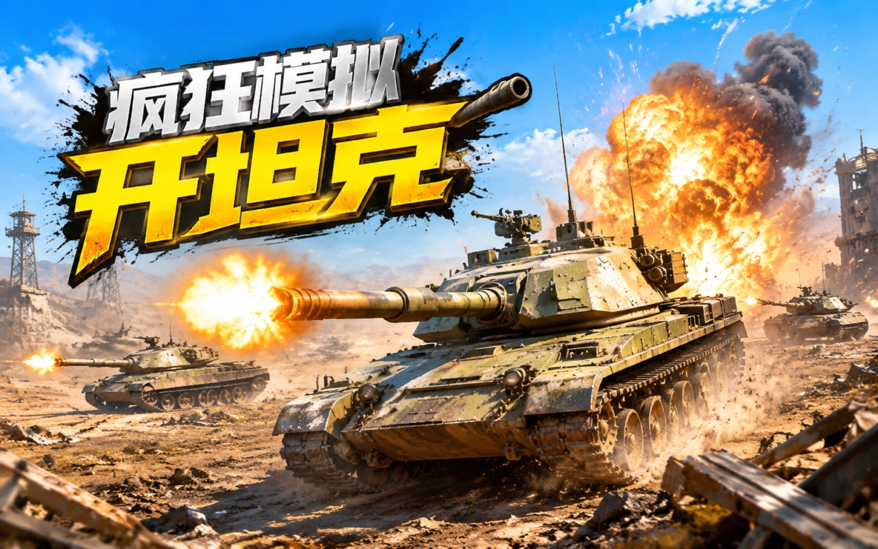 疯狂模拟开坦克