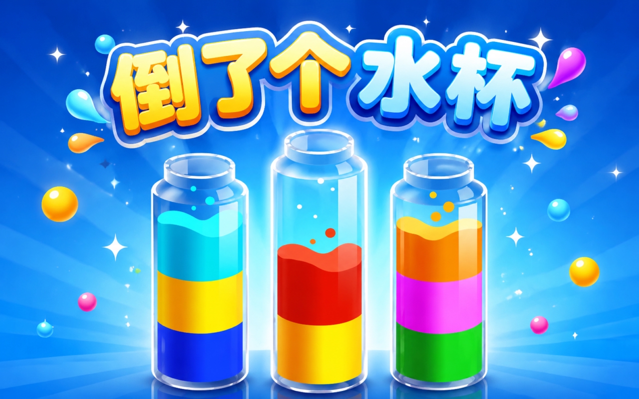 倒了个水杯