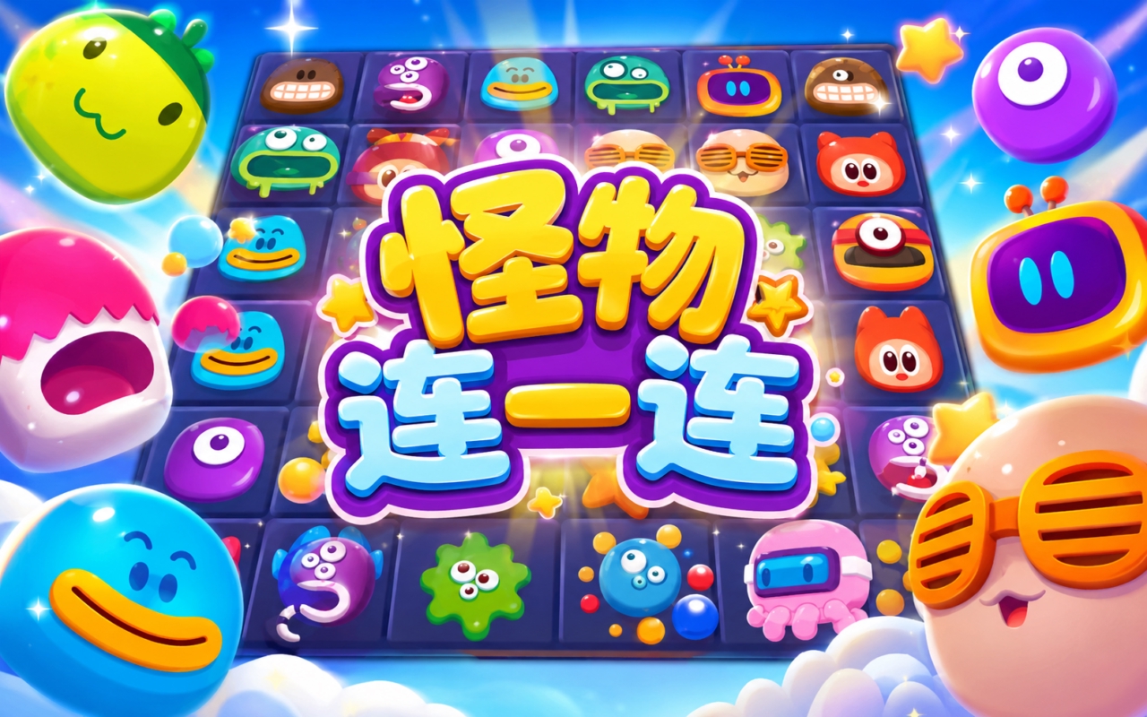 怪物连一连