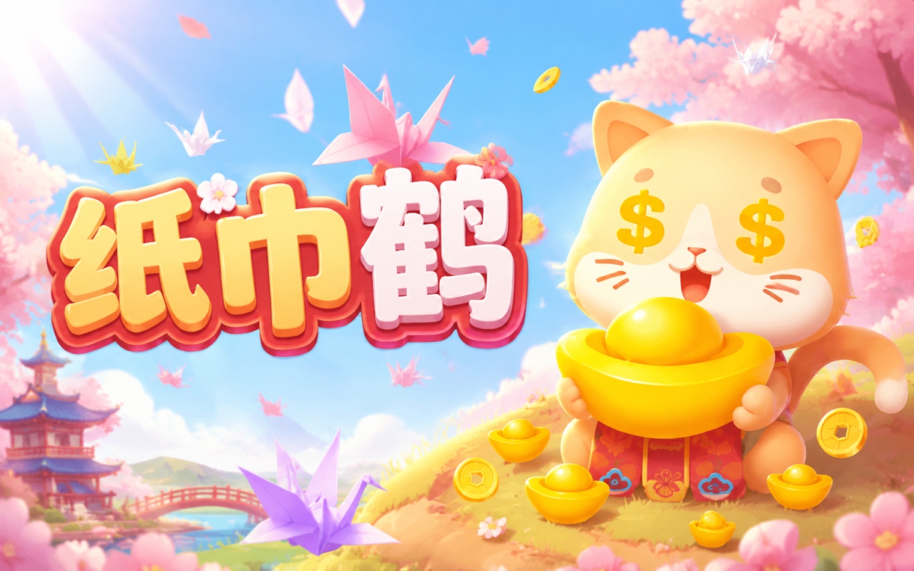 纸巾鹤