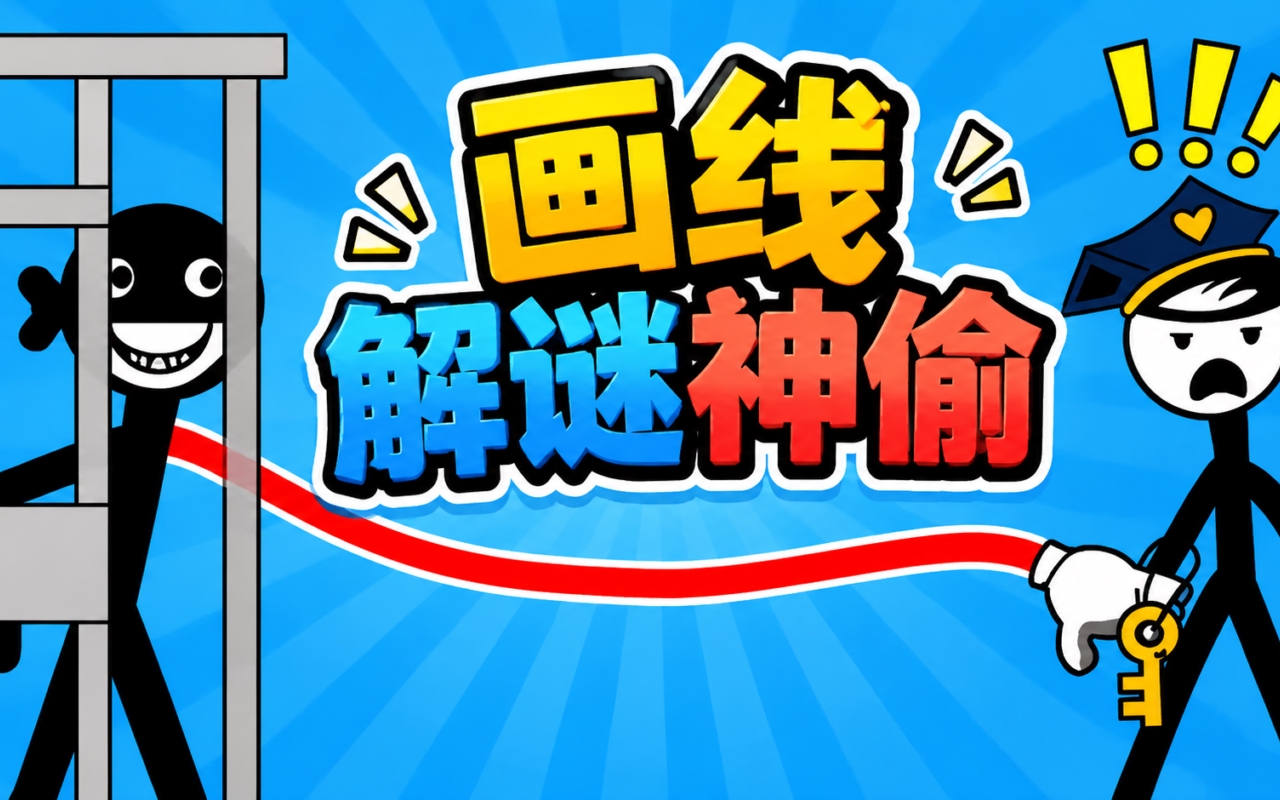 画线解谜神偷