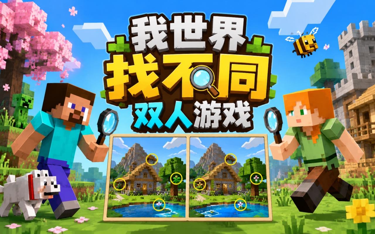我世界找不同双人游戏