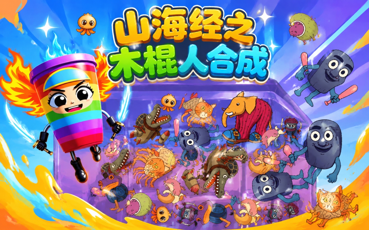 山海经之木棍人合成