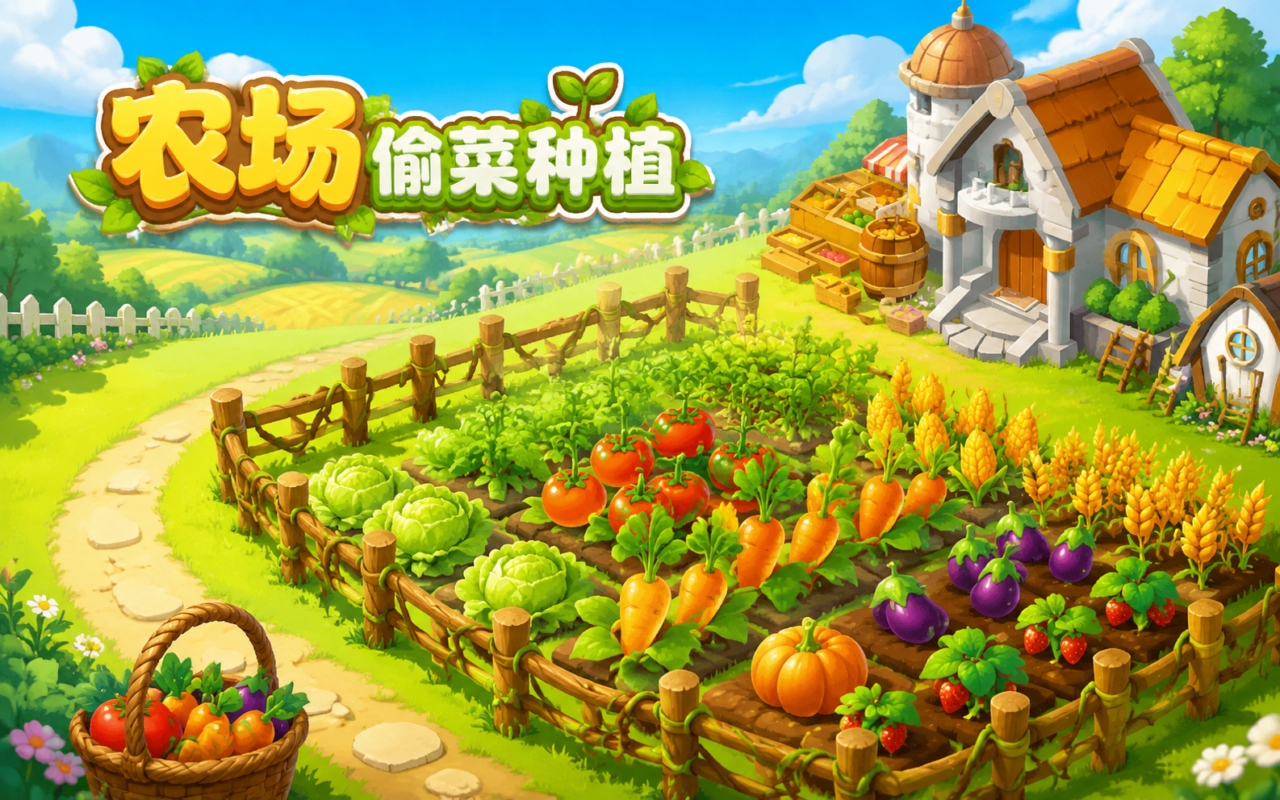 农场偷菜种植