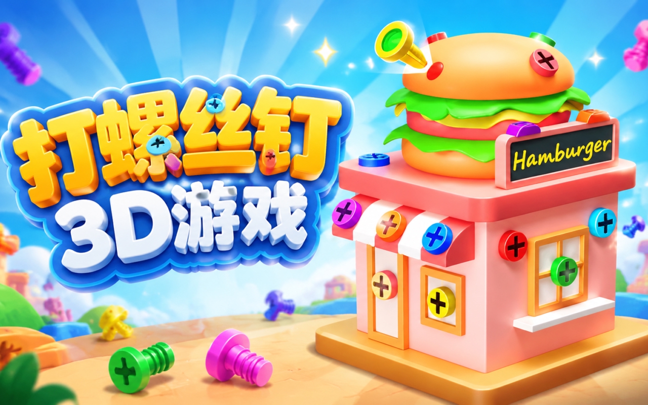 打螺丝钉3D游戏