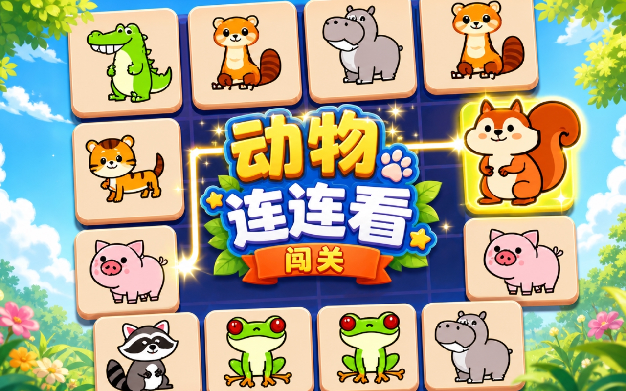 动物连连看闯关
