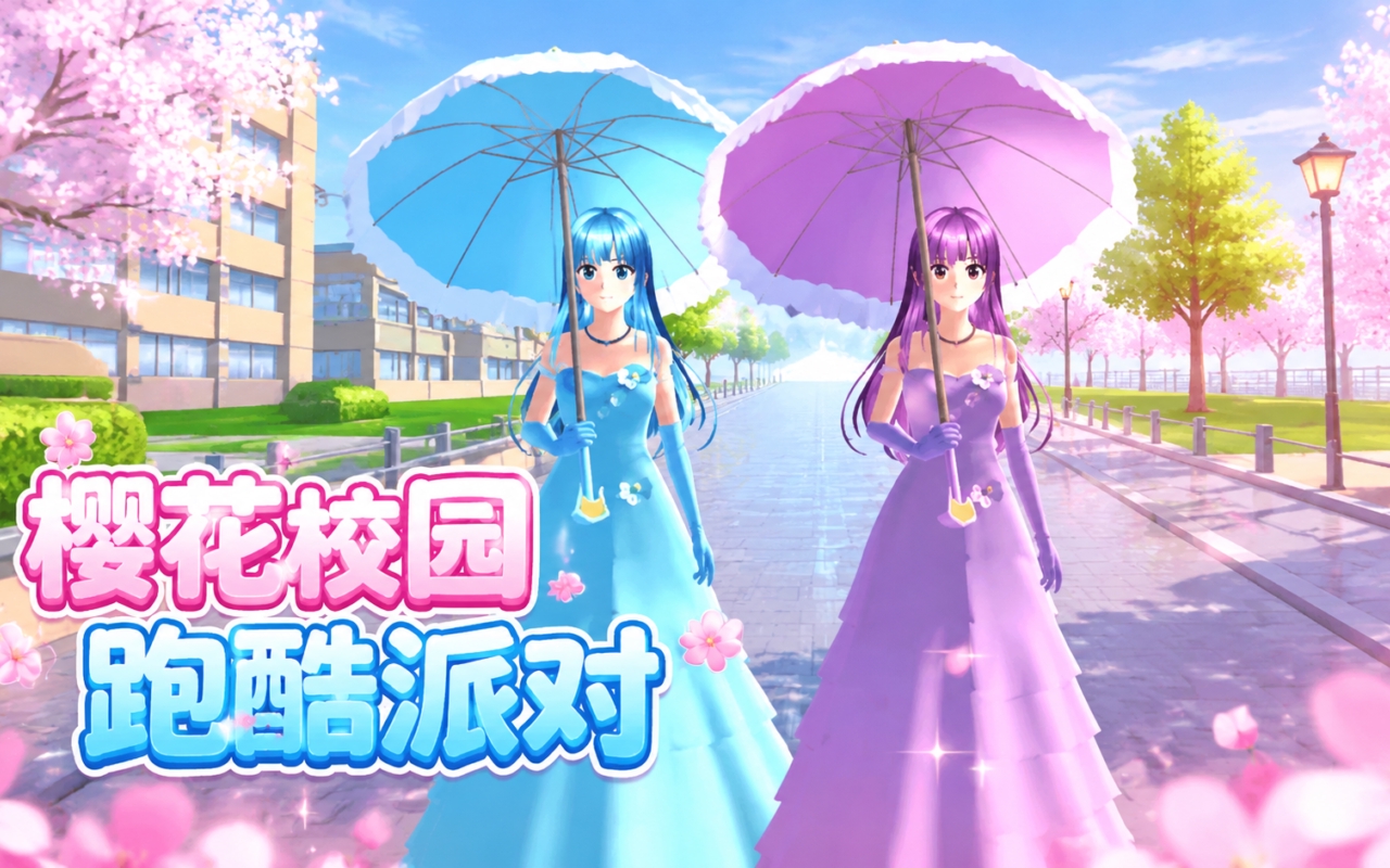 樱花校园跑酷派对