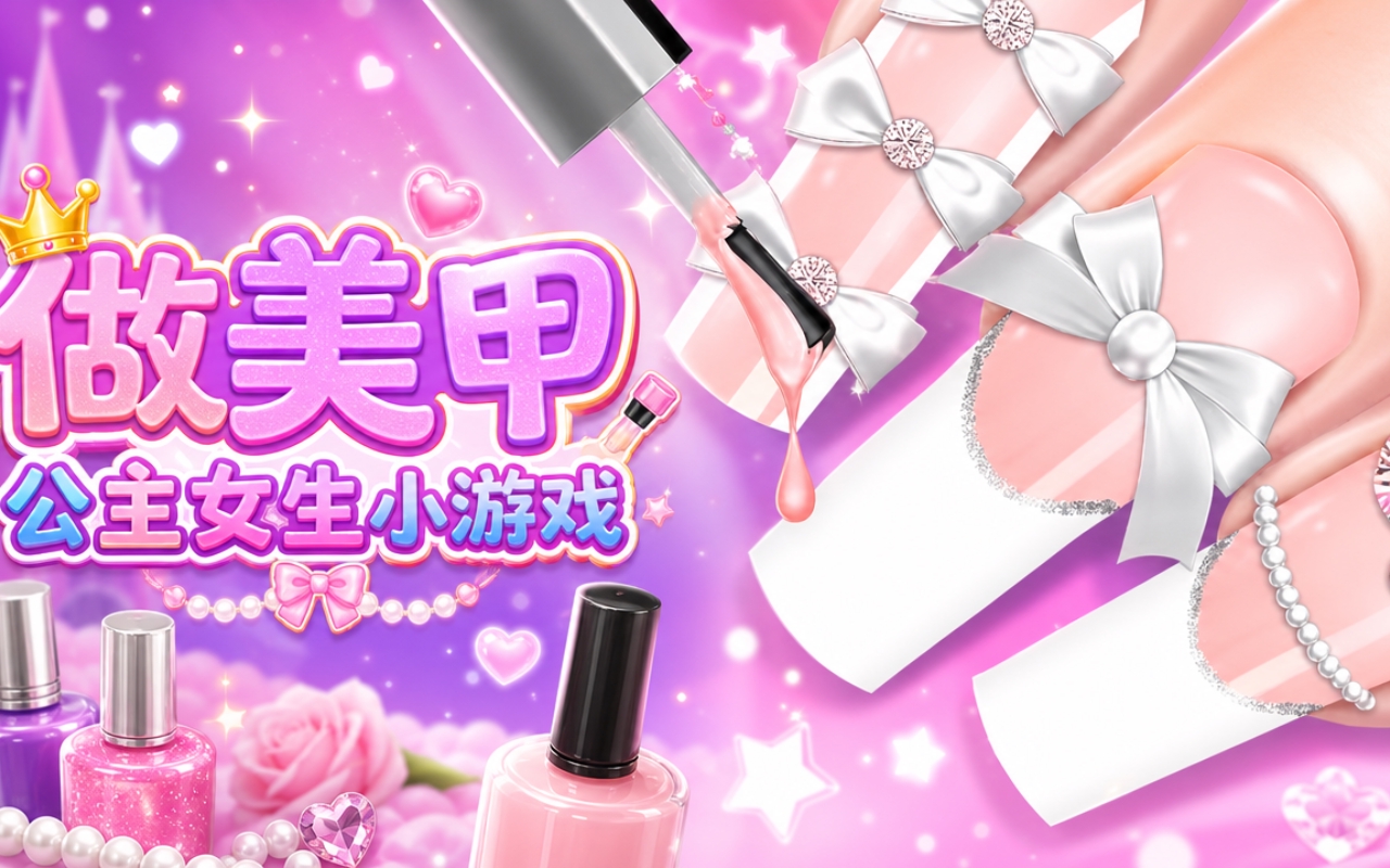 做美甲公主女生小游戏