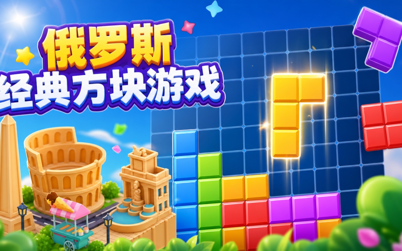 俄罗斯经典方块游戏