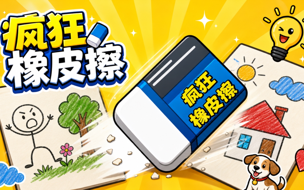 疯狂橡皮擦