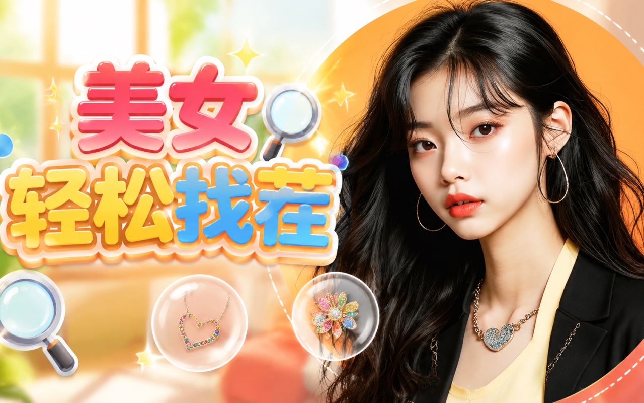 美女轻松找茬