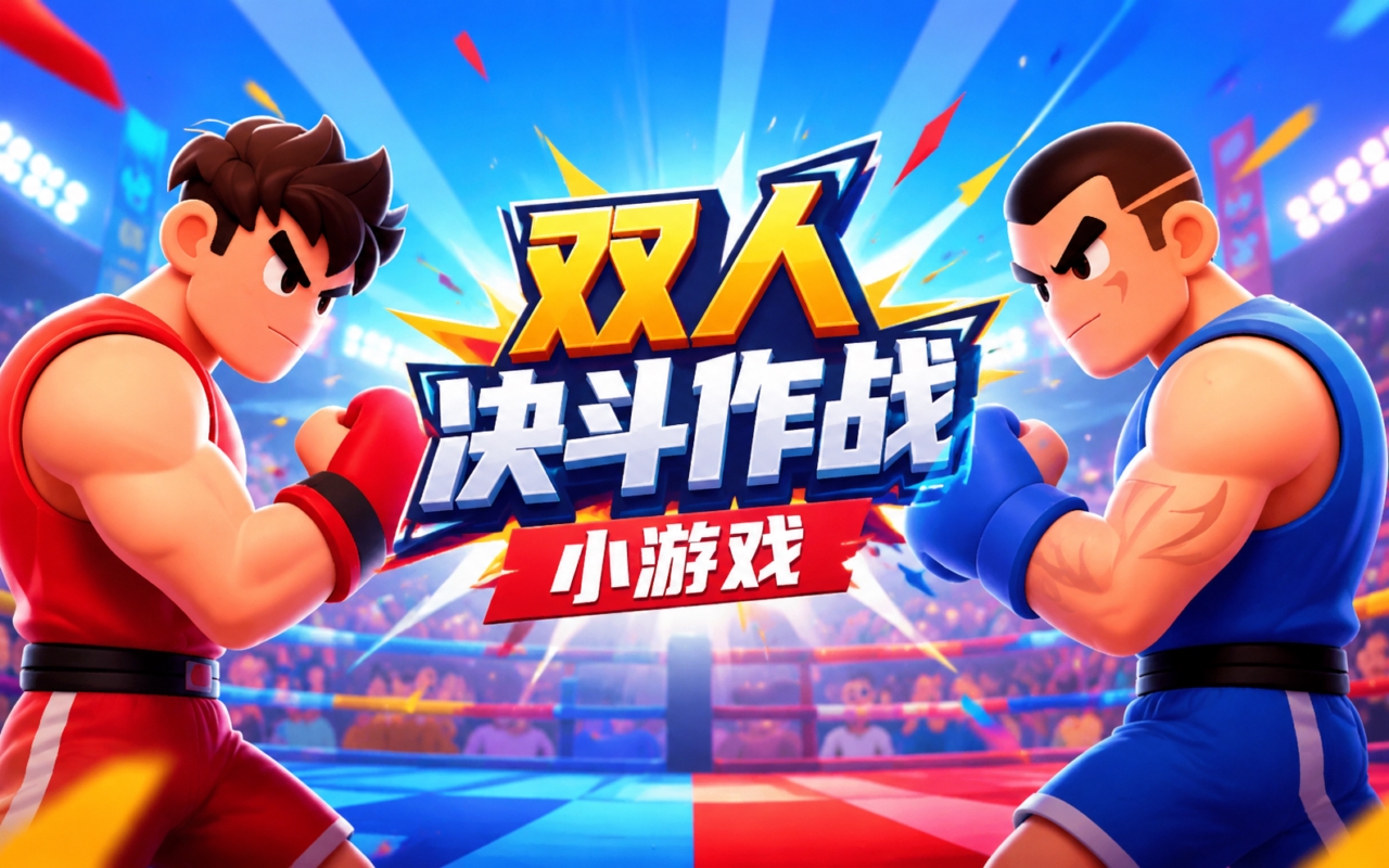 双人决斗作战小游戏