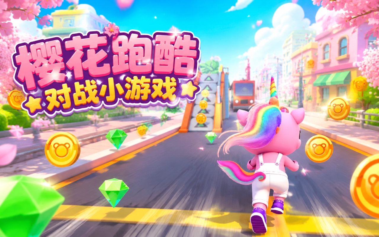 樱花跑酷对战小游戏