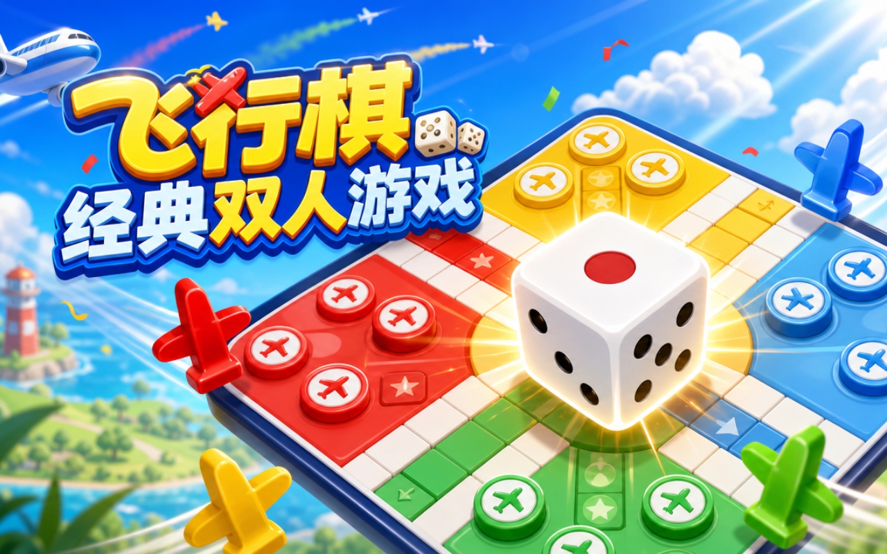 飞行棋经典双人游戏