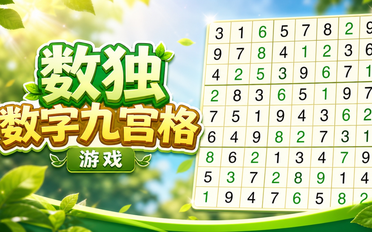 数独数字九宫格游戏