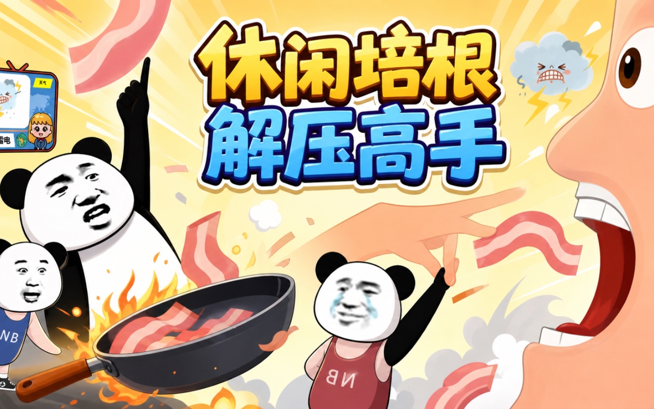 休闲培根解压高手