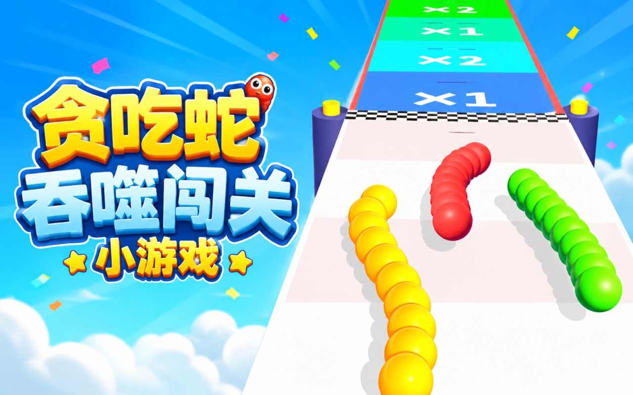 贪吃蛇吞噬闯关小游戏