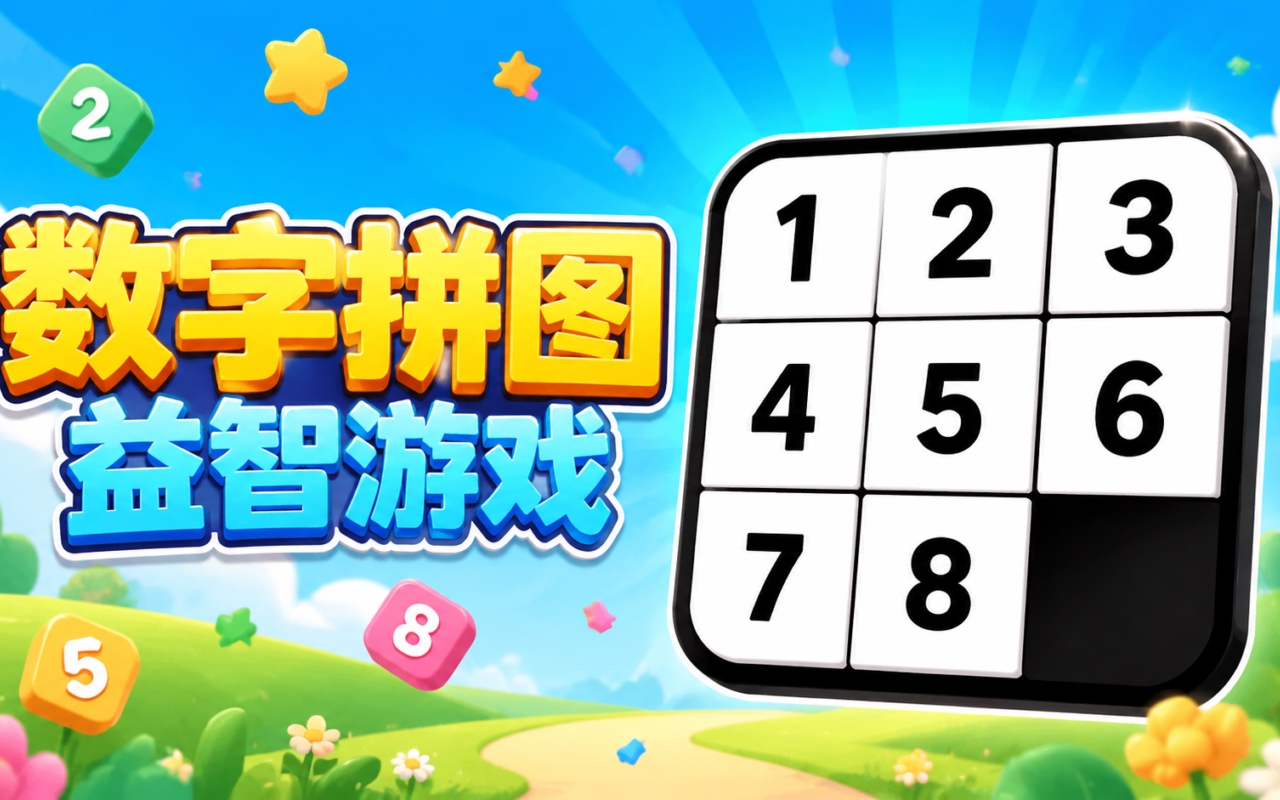 数字拼图益智游戏