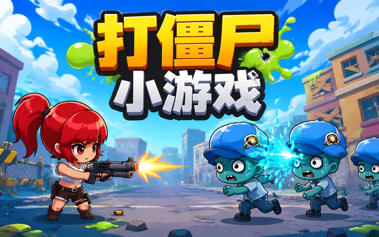 打僵尸小游戏