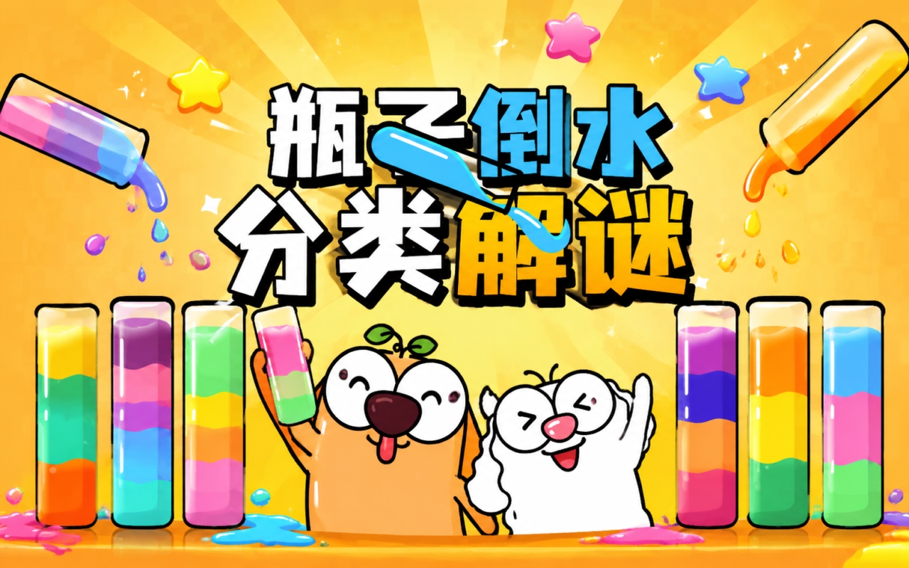 瓶子倒水分类解谜