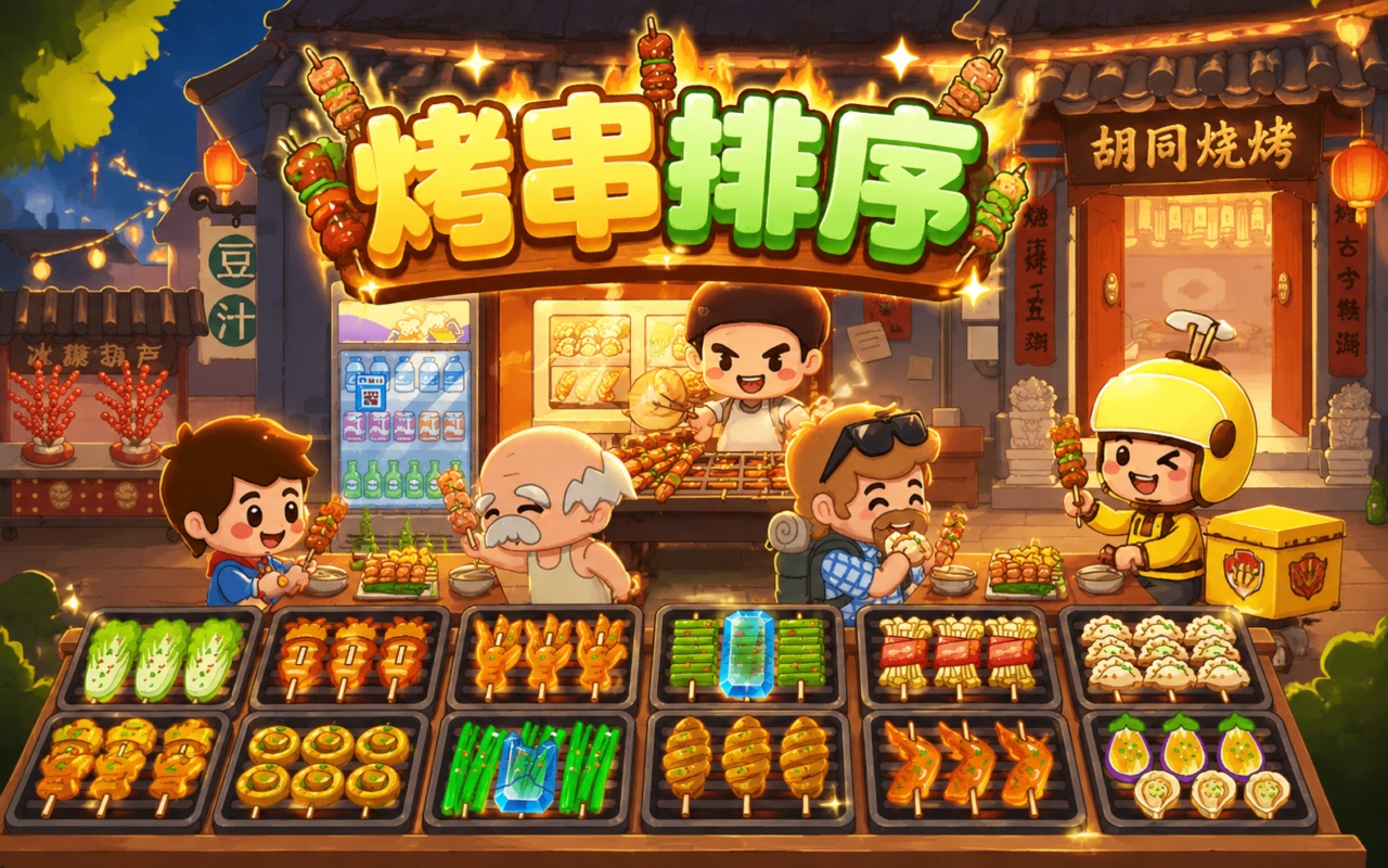 烤串排序