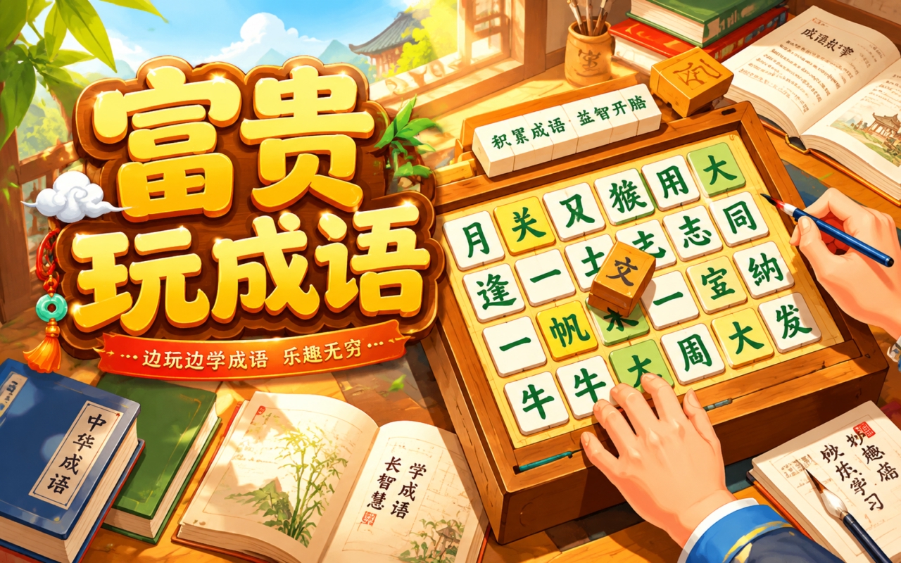 富贵玩成语