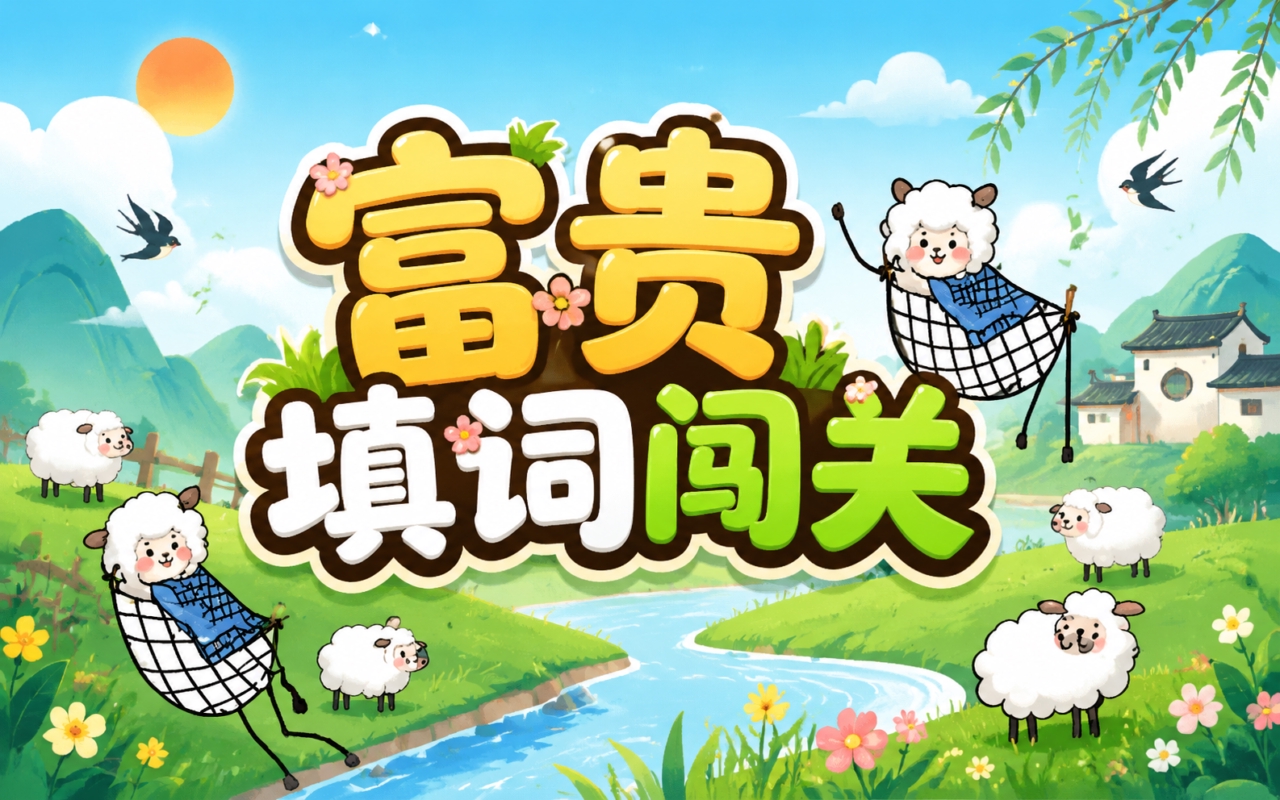 富贵填词闯关