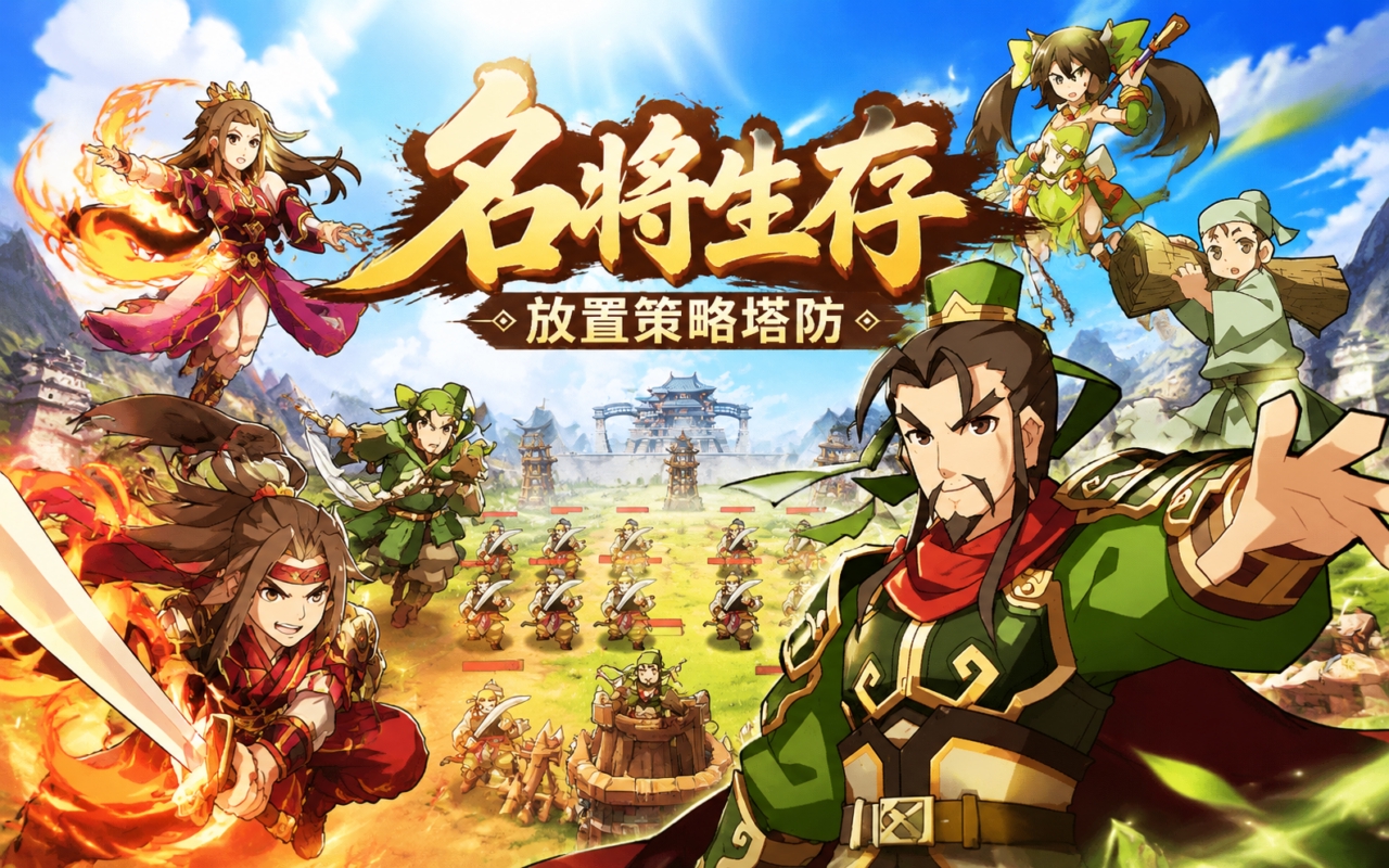 名将生存放置策略塔防