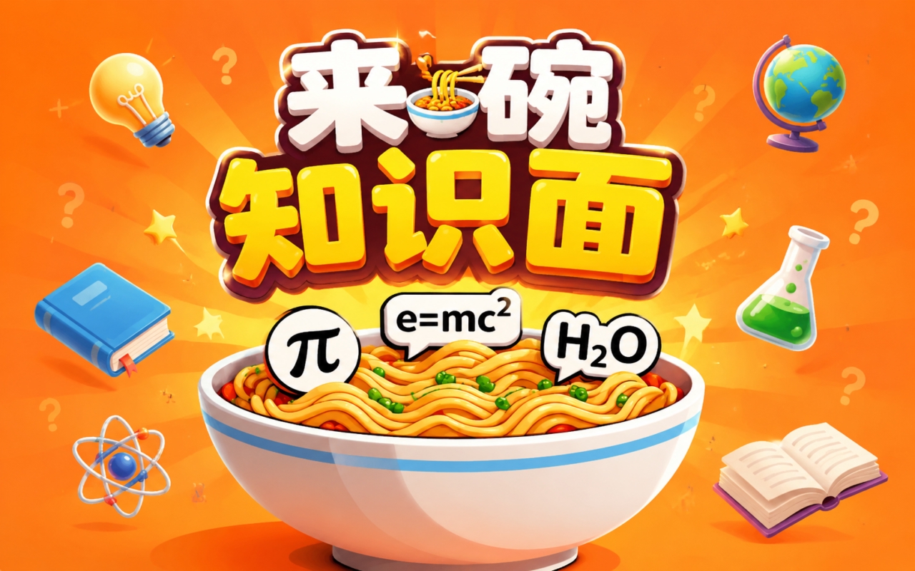 来碗知识面