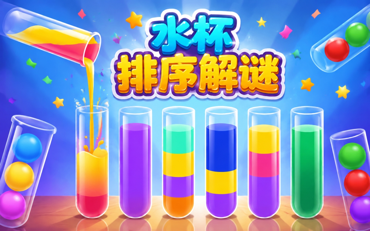水杯排序解谜