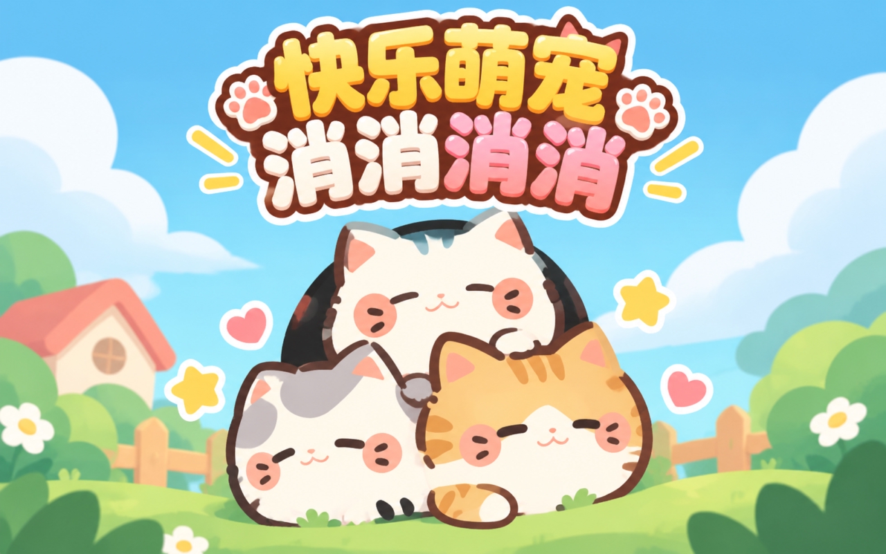 快乐萌宠消消消消