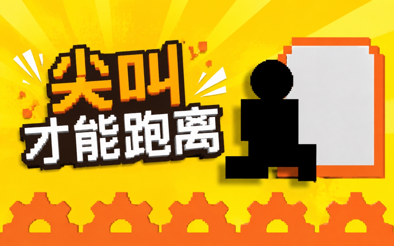 尖叫才能跑离