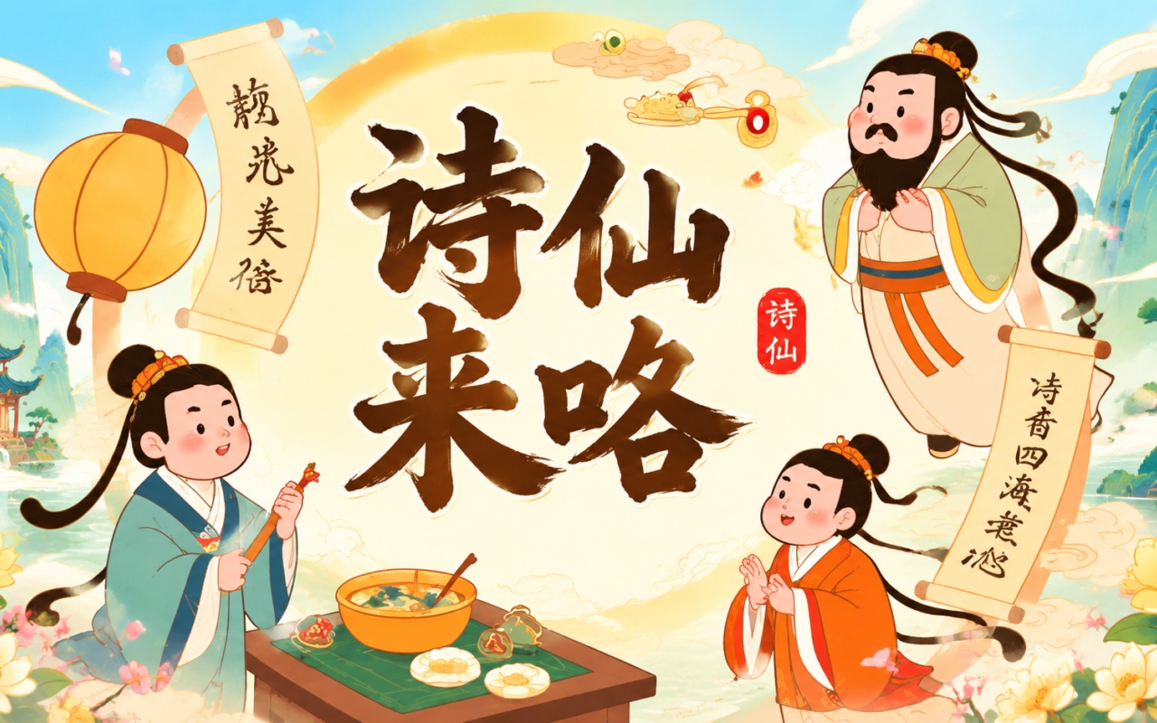 诗仙来咯