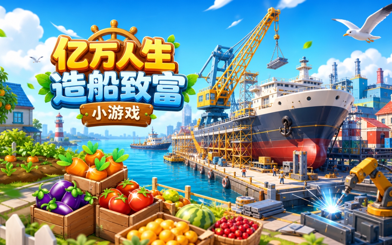 亿万人生造船致富小游戏