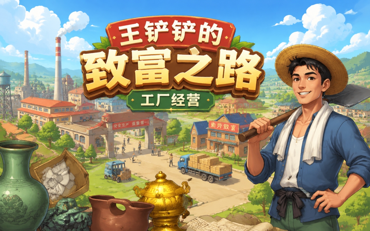 王铲铲的致富之路工厂经营
