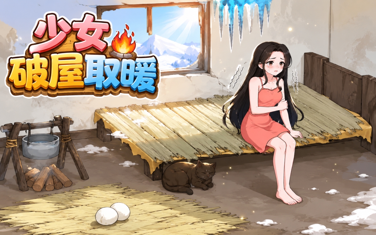 少女破屋取暖