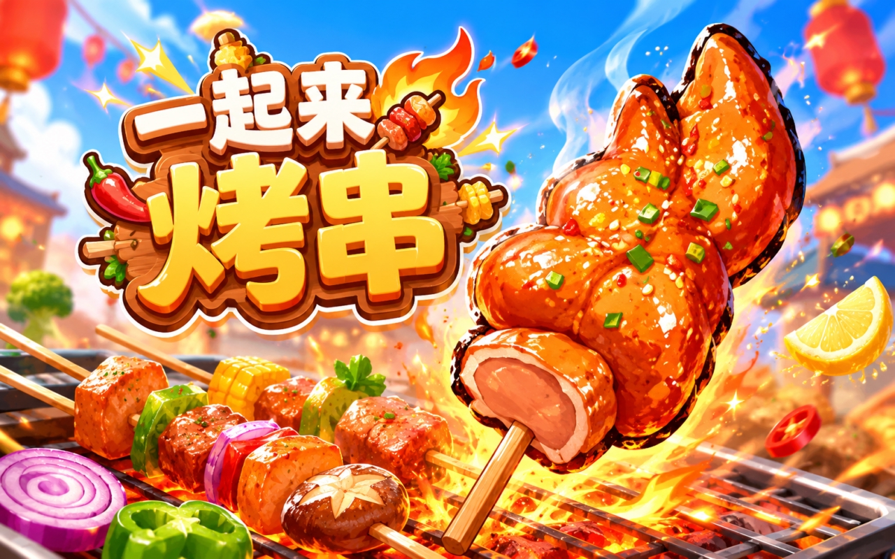 一起来烤串
