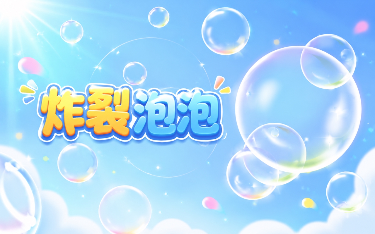 炸裂泡泡