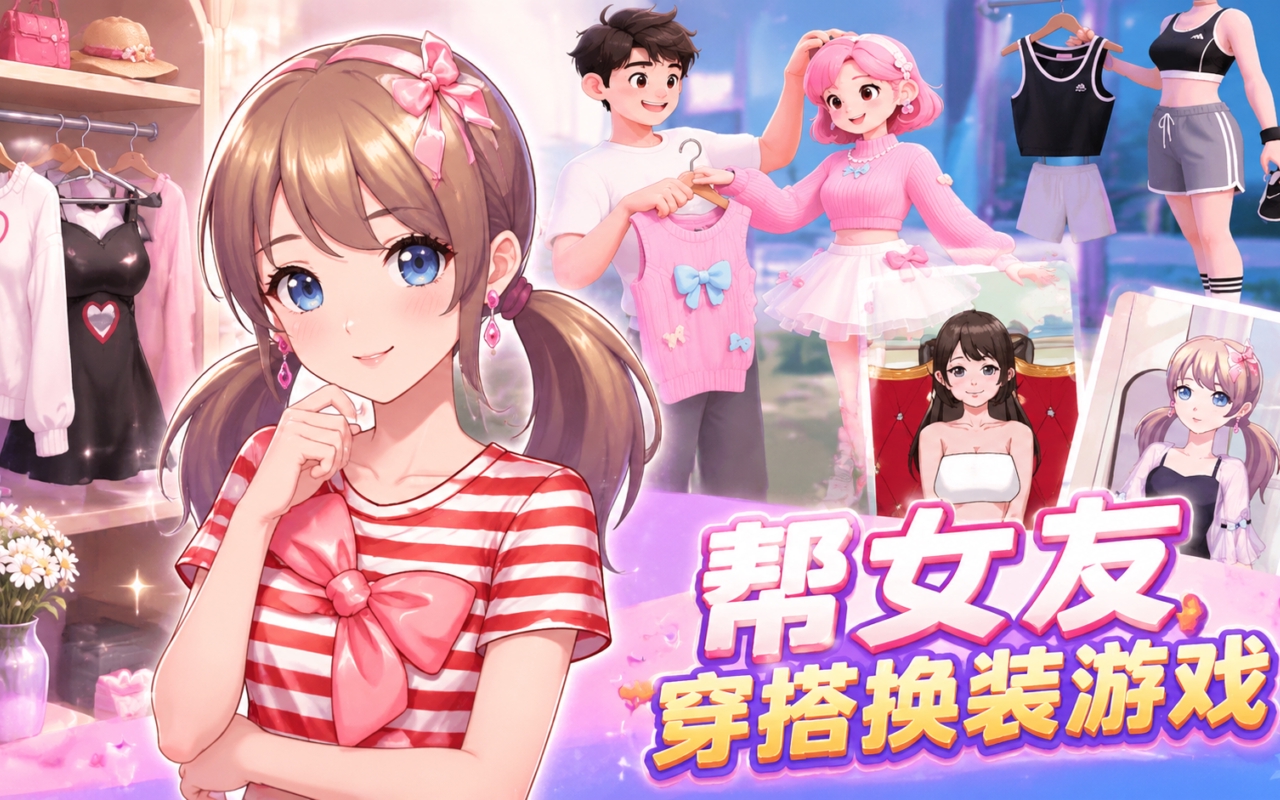 帮女友穿搭换装游戏