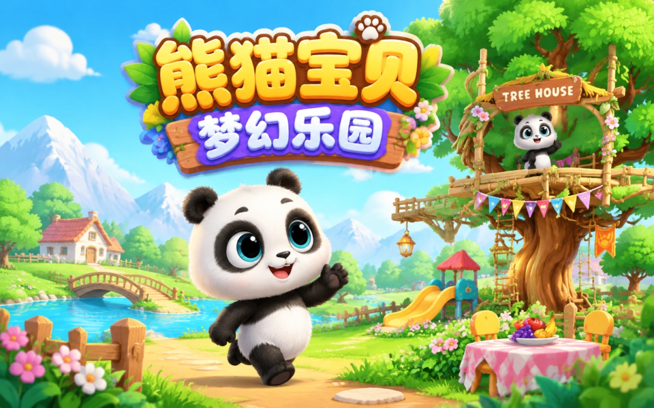 熊猫宝贝梦幻乐园