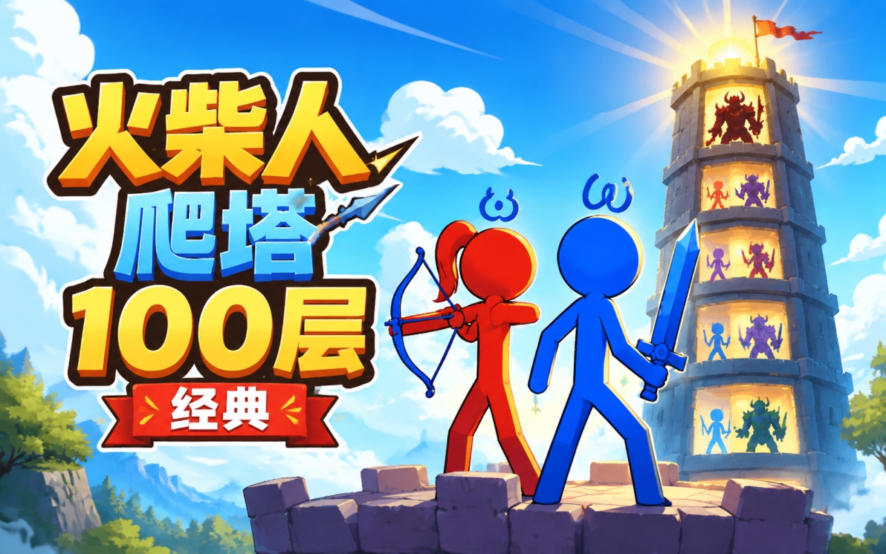 火柴人爬塔100层经典