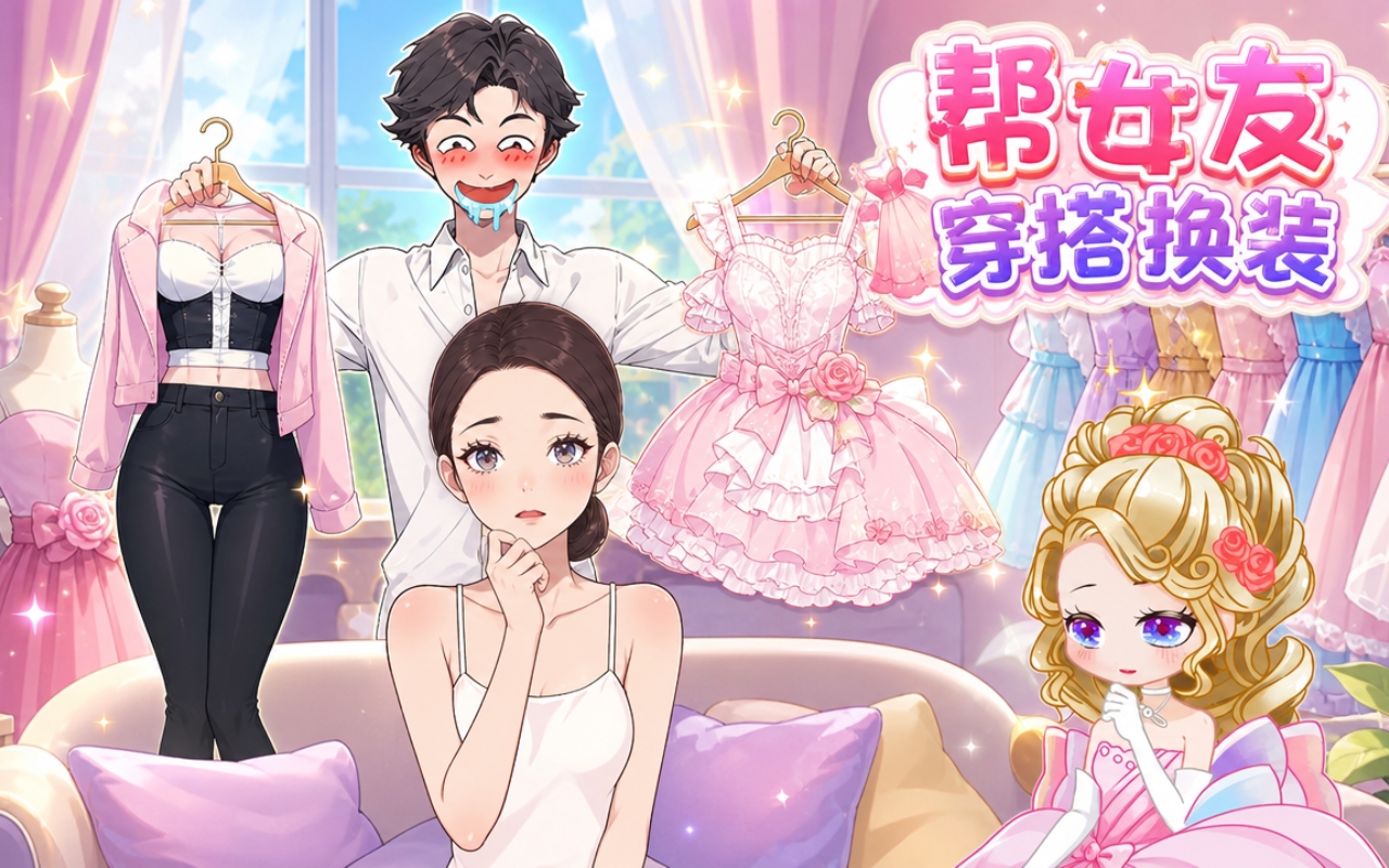 帮女友穿搭换装