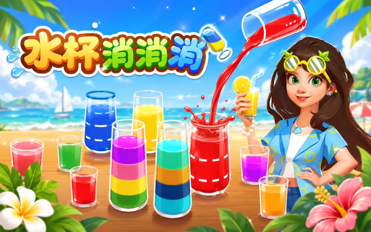 水杯消消消