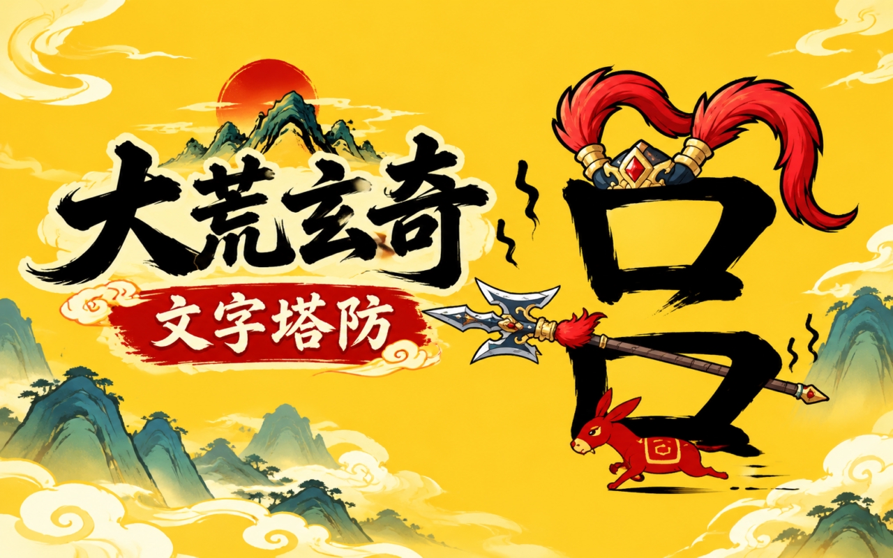 大荒玄奇-文字塔防
