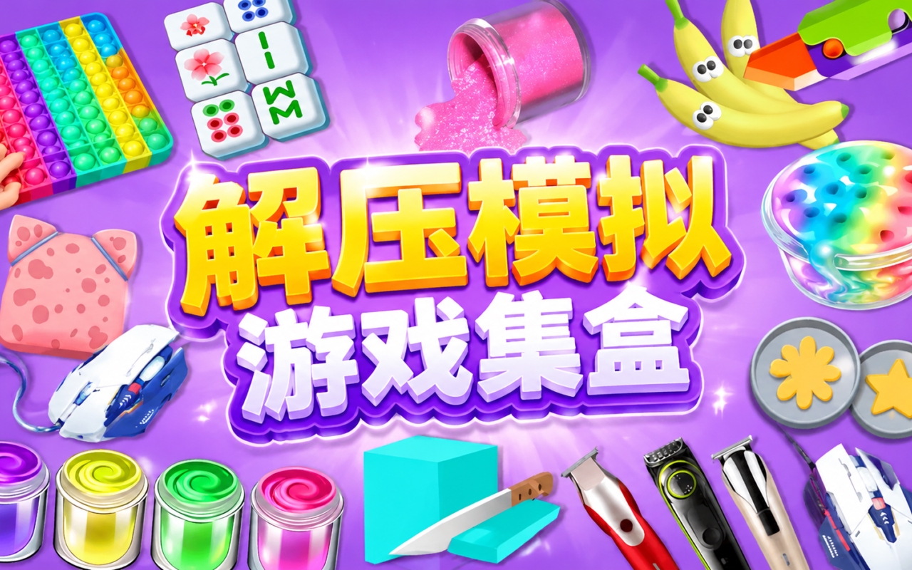 解压模拟游戏集盒
