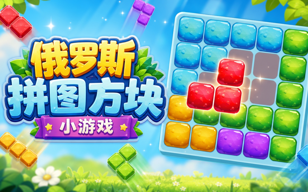 俄罗斯拼图方块小游戏