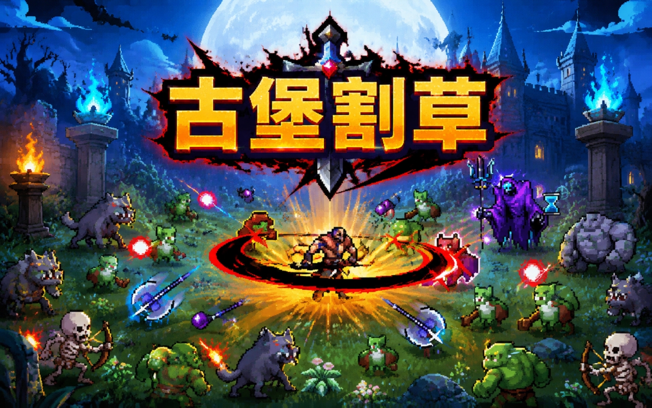 古堡割草