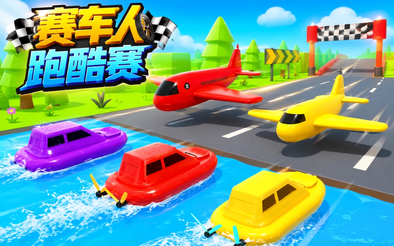 赛车人跑酷赛