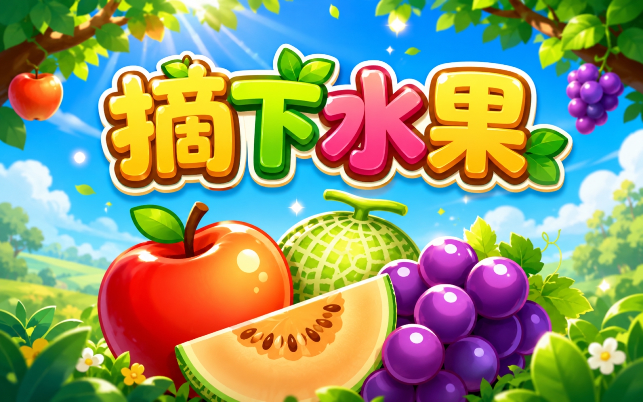摘下水果