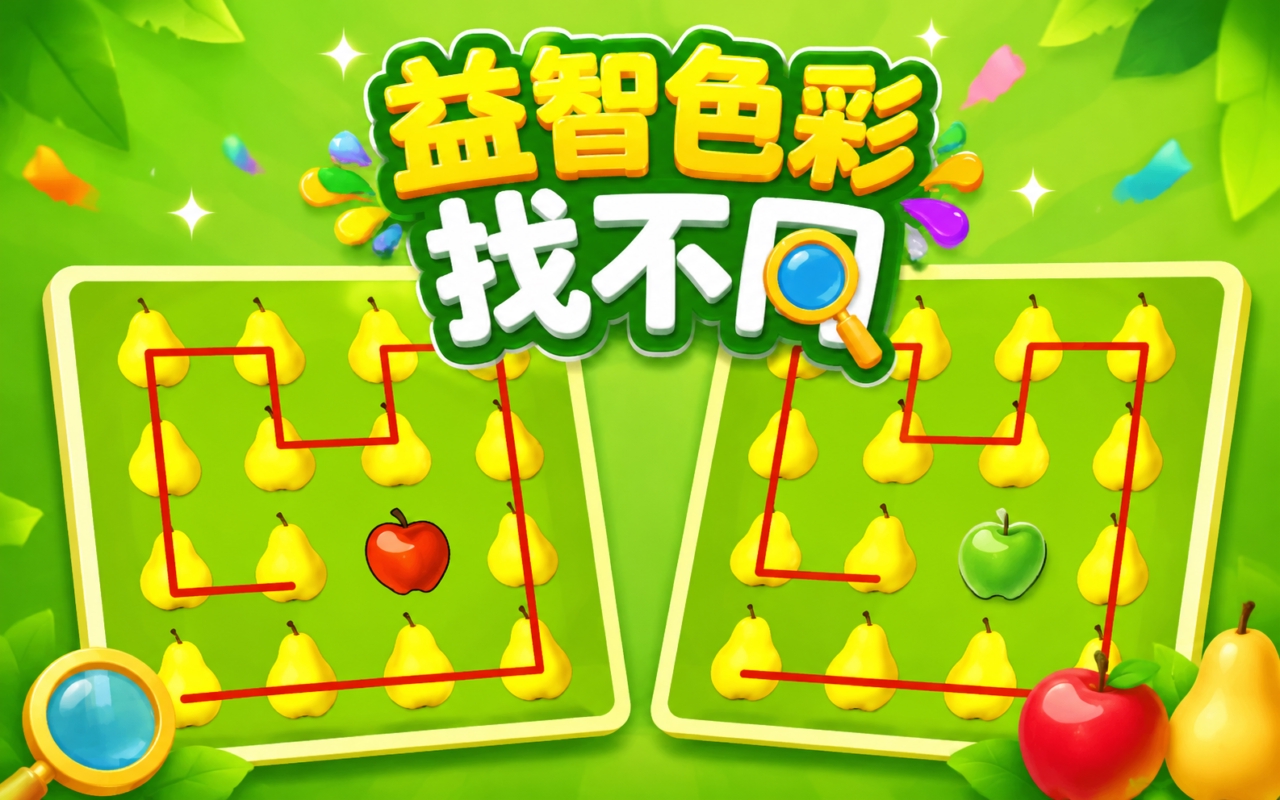 益智色彩找不同